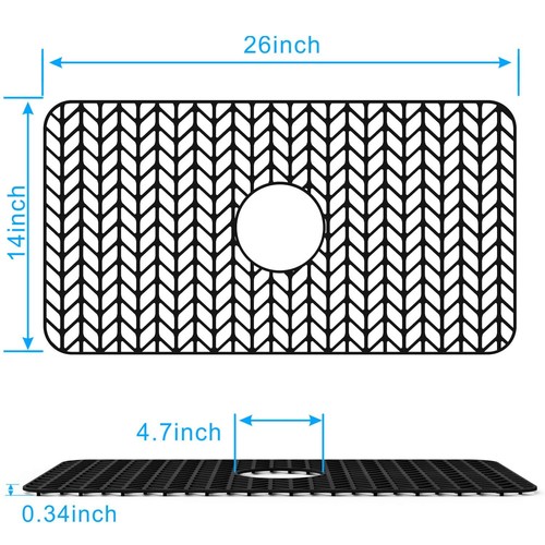kitchen sink mats sink protectors for kitchen sinksilicone sink matSink Mat G... - Picture 4 of 7
