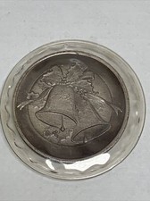 1993 Silver Bells Christmas 1 Troy Ounce Silver Round Bullion - Sealed 101.00 per troy oz