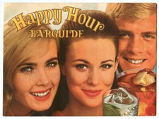 Vintage 1969 SOUTHERN COMFORT Happy Hour BARGUIDE Cocktail Recipe Booklet!