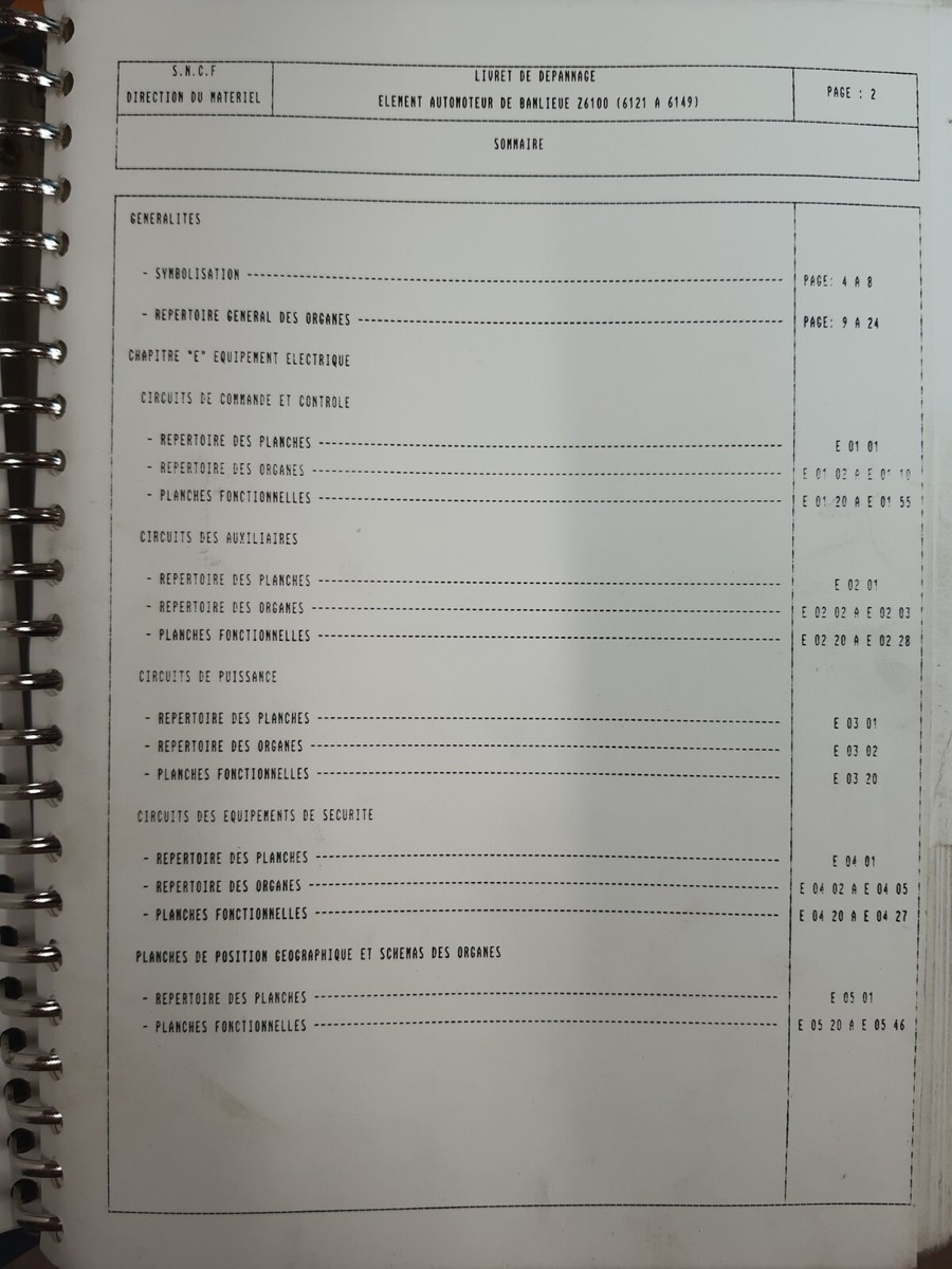 Lot De Guides SNCF – Z6100 : Dépannage, Conduite + Rectifications – Documents Techniques Anciens
