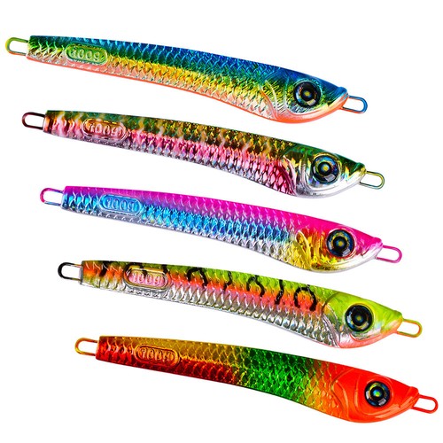 HKAA Metal Sea Fishing Lures Sprat Jig Spinners For Trout Bass Mackerel Pollack - Picture 4 of 12