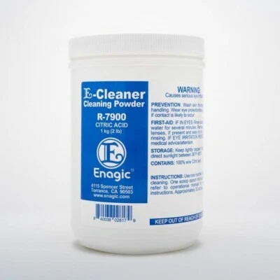 Original Enagic Cleaning Powder Clean KANGEN Alkaline Water LEVELUK 2LB 1KG