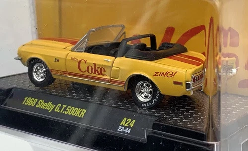 Shelby GT 500KR Coca-Cola Maßstab 1:64 M2 Limitiert 8.750 Stück Vitrinenbox NEU - Bild 4 von 4