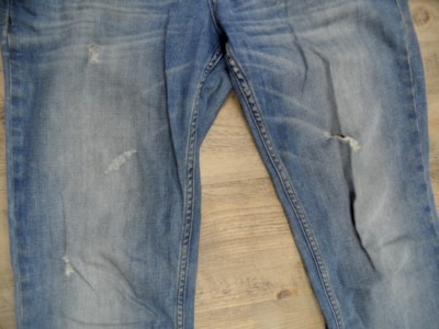 Jeans FUGA Destroyed TINA - Taille 28/32 (Ourlet Racourci) - Style Used Look - Occasion