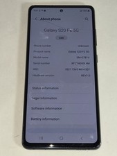 Samsung Galaxy S20 FE - 128 GB - Cloud Navy Unlocked  Read Bio 