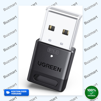 UGREEN Bluetooth 6.0 Adapter Dongle für PC, USB Bluetooth Stick für Maus