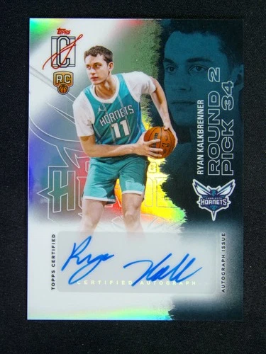 2025 Topps Signature Ryan Kalkbrenner Base (RAW)