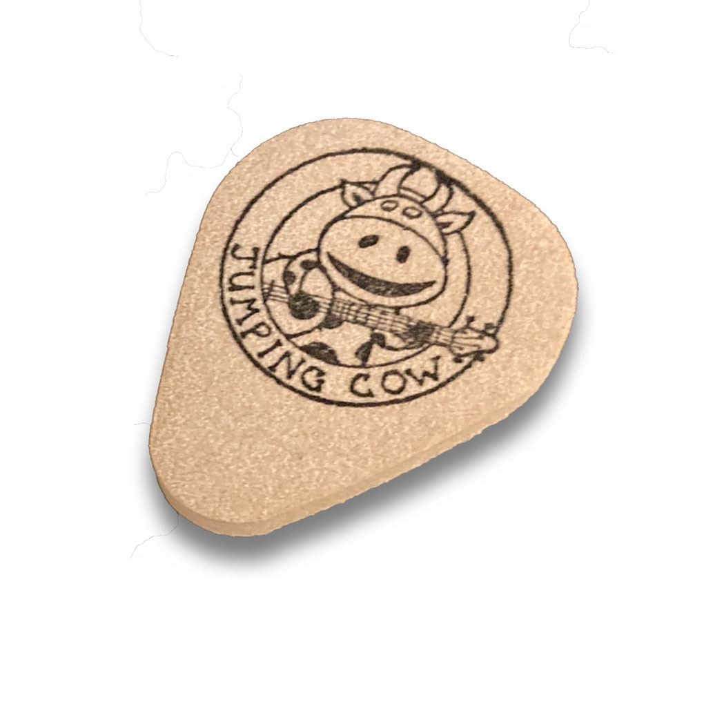 SYNTHETIC FELT PICK - PLECTRUM FOR UKULELE & BANJO - JUMPING COW - WARM SOUND
