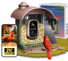 Bird Feeder with Camera   AI Identifies 10,000 Birds, Real-Time Alerts 