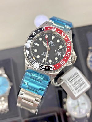 Armbanduhr Mondia Symbol Legend MS-214-SS-RDBL-OY Automatisch Gmt Neu