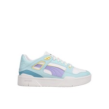 PUMA Slipstream Lace Up Youth Girls Blue, White Sneakers Casual Shoes 388515-02