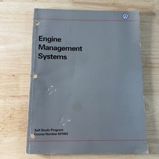 Vw 2000 Volkswagen Engine Management Systems Self-study Program 841003 Training
