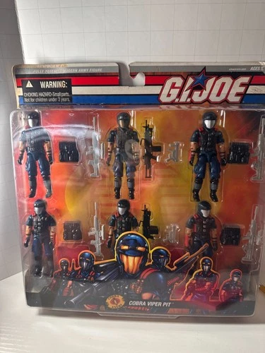 GI JOE  Cobra Viper Pit 6 pack Set NEW Army Builder 6 Figures *193