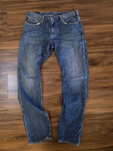 Emporio Armani Jeans J06 Slim Fit Stretch Denim Blue Mens AJ - 32x32 - Picture 3 of 9