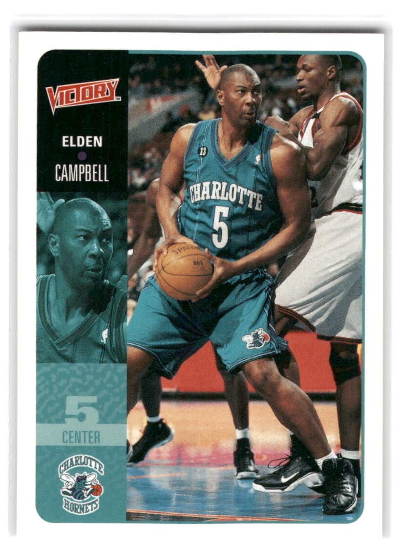 Elden Campbell 2000-01 Upper Deck Victory BASKETBALL #20 Charlotte Hornets