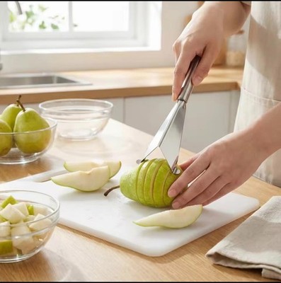 Creative Fruit Platter Steel Slicer -DIY Vegetable & Fruit Garnish Carving Knife
