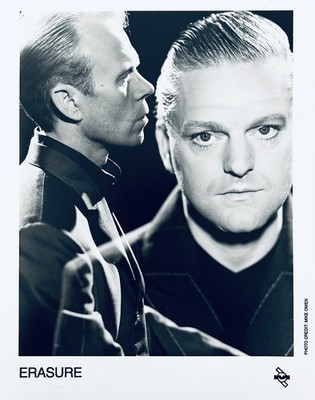 Erasure 10x8 Original PROMO / PRESS 1998 Photograph of Andy Bell & Vince Clarke 