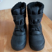 Wonder Nation Girls Waterproof Boots Sz 5 Also Fits Women's Sz 6.5 - 7.