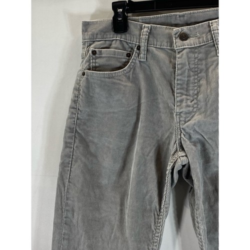Jean LEVI'S gris claro de pana 511 ajustado de cinco bolsillos para hombre talla 30x32 - Imagen 3 de 11