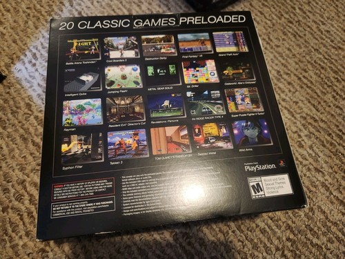 Consola de videojuegos Sony PlayStation Classic Mini edición 2018 PS1 totalmente nueva - Imagen 2 de 3