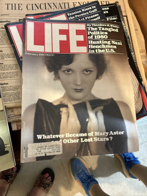 Life Magazine February 1980 | Mary Astor, Politics, Illustrated, Photography