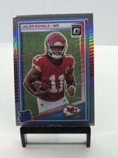 2025 Panini Donruss Optic Jalen Royals Rated Rookie Holo Kansas City Chiefs #251