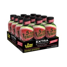 5-Hour Energy Extra Strength Sugar Free Watermelon Energy Shot 1.93 oz (Pack ...