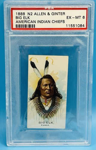 1888 N2 Allen & Ginter #6 Big Elk