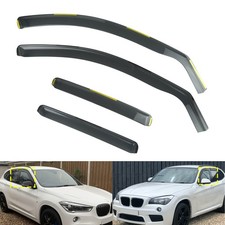 For BMW X1 F48 SUV 2015-2022 5 Door Rain Guard Wind Deflectors Sun Visors Tinted