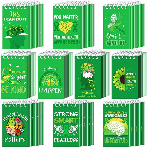 Dinifee 200 Pcs Mini Mental Health Notepads Small Memo Pad - View #8