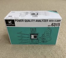 Kyoritsu KEW6315-01 Digital Power Quality Analyzer 3 Phase Clamp Meter Set Kit