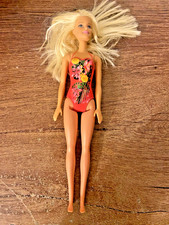 Mattel Sun and Beach Barbie 2015 Bathing Suit Swimsuit Tropical