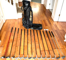 Mens Donnay Full Golf Graphite Clubs Set 14 Irons Woods Right Handed +Mizuno Bag