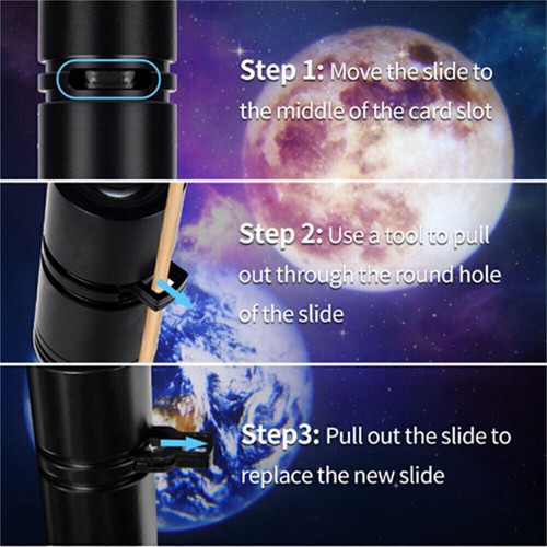 Earth Moon Projector Projection Lamp Kids Night Light Star Planet Background LED - Picture 5 of 15