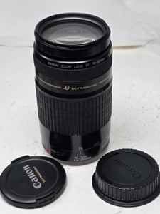 Canon Ultrasonic EF 75-300mm f/4-5.6 II Telephoto Zoom Lens – Fast Autofocus