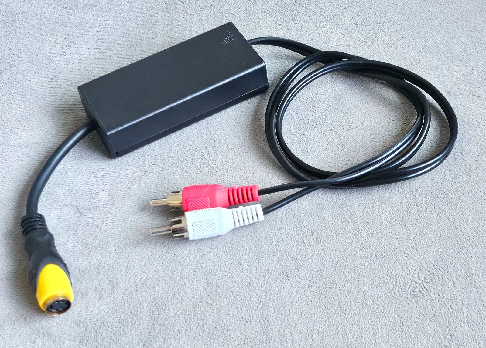 Video Montering Commodore Monitor Cable/Adapter for Luma and Chroma RCA to S-Video | eBay