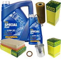 Inspektionspaket 6L Mannol Special Plus 10W-30 FüR Mercedes A124 E 220 W124 200