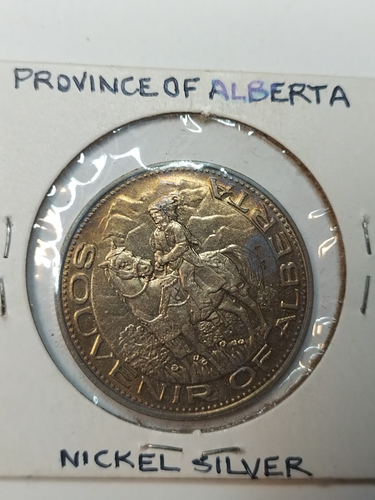 Province of Alberta Commemorative medal uncirculated - Picture 2 of 3