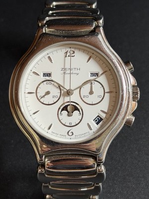 Zenith el Primero Academy Uhr ''Moonphase'' Ref. 02.6000.410 - 90er Jahre