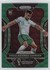2022 Panini Prizm World Cup Qatar Green Wave Prizm Abdulrahman Ghareeb #212 b6y
