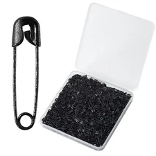 ZZJMCH 500PCS Safety Pins, 0.75Inch/19mm Small Fastening Pins, Rust Resistant...