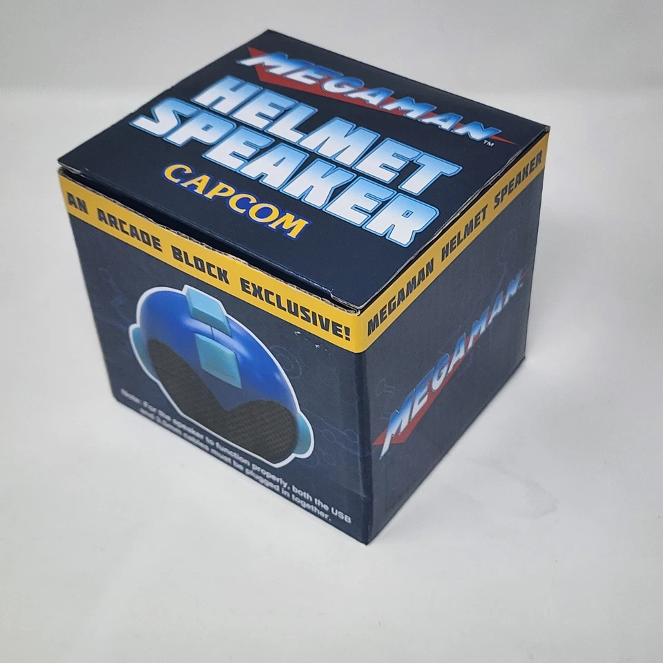 Mega Man Capcom Mini Speaker + Mega Man Special Edition Plush Figure (NEW) - Image 3 of 4