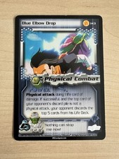 Blue Elbow Drop #143 Dragon Ball Z 2001 TCG N.Mint Vintage