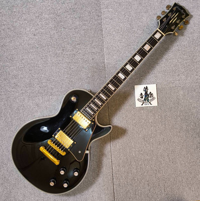 Grass Roots Les Paul Custom Type Black ESP Electric Guitar 3.9kg