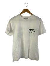 WACKO MARIA T shirt M Cotton WHT NECK FACE Pilling present