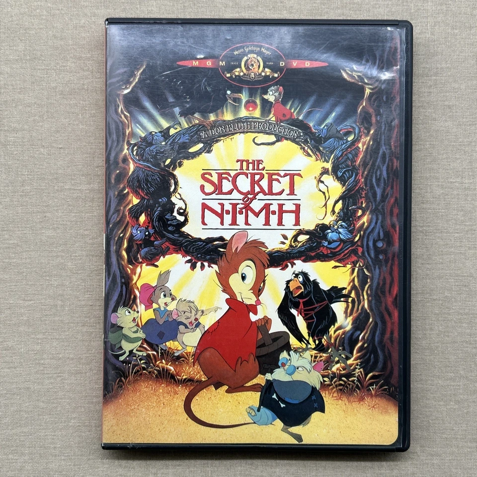 The Secret of NIMH (DVD 1982 + Guide) Don Bluth Animation Fantasy E. Hartman + - Image 2 of 4