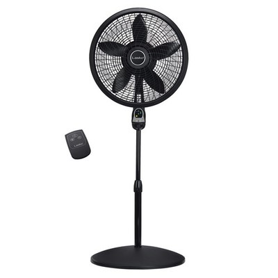 Oscillating Cyclone Pedestal Fan, Adjustable Height, Timer, Remote Control, 3...