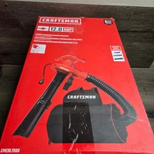 CRAFTSMAN CMEBL7000 450-CFM 260-MPH Corded Electric Backpack Leaf Blower 131