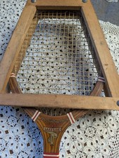 Vintage Wooden Tennis Raquet