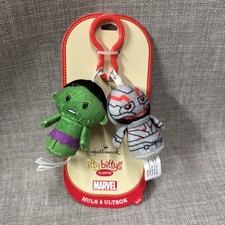 Hallmark Itty Bittys Clippys HULK ULTRON Marvel Avengers NEW 2" Plush